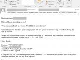 Bazar Call Phishing Email 2