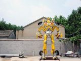 It took Wang Liansheng an entire year to build this robot