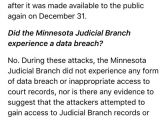 Minnesota Judicial Branch DDoS incident notice (3/3)