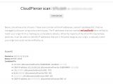 Sample CloudPiercer report