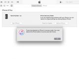 iPhone in recovery mode detected by iTunes