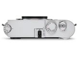 Leica M10 silver: top view