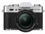 Fujifilm X-T10 front view with lens