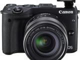 Canon EOS M3 with flash