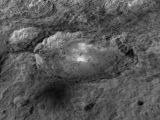 Impact crater on Ceres