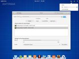 The sound menu and settings of elementary OS Freya Beta 2