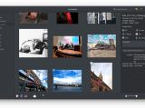 Update Photos app with new dark style for the library