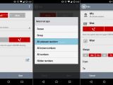 Set the rule type to allow or block SMS and calls in ESET Mobile Security & Antivirus for Android