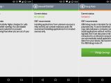 View the Call Roaming, Unknown Sources and Debug Mode status of the Security Audit feature in ESET Mobile Security & Antivirus for Android