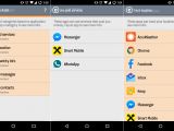 Application Audit show a list of categories based on application permissions in ESET Mobile Security & Antivirus for Android