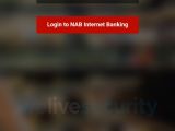 Malicious overlay screen for mobile banking app