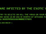 Exotic ransomware 2.0 ransom note
