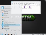 ExTiX 17.5 desktop – Samba running