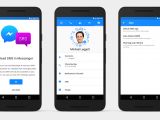 SMS feature in Facebook Messenger