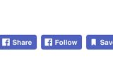 Facebook's newly redesigned social buttons