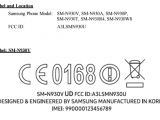 FCC certification for multiple Note 7 variants