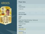 FIFA 16 Kroos ratings