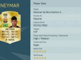 FIFA 16 Neymar rating