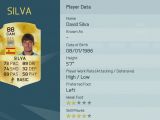 FIFA 16 Silva rating