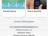 Fitbit ECG app