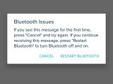 And the famous Bluetooth restart