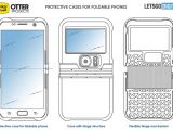 Foldable smartphone case patent design