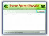Click Start Recovery to get browser passwords using Browser Password Decryptor