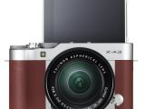 FUJIFILM X-A3 brown front view