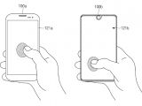 Full-screen fingerprint scanner patent drawings