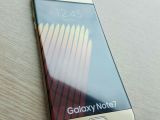 Leaked image with the Note 7 gold variant