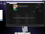 exGENT running Spotify – in Xfce4