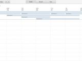 Week View in GNOME Calendar (Mockup)