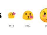 Emojis over the years