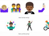 New human and activity emoji