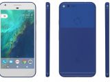 Really Blue Pixel phone
