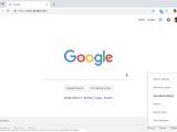The Your Data in Search menu link on Google's homepage