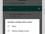 Notch support in Android P