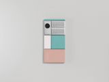 Project Ara smartphone in blue and pink colors