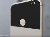 Render with the design of Google's upcoming phones