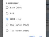 Google Sheets for Android