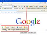 Google Toolbar with PageRank scores in older IE version