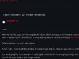 GovRAT 2.0 listing on the Hell Forum
