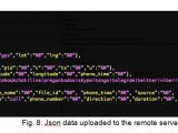 Sending phone data to a remote server as JSON