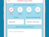 Schedule doctor visits on iOS