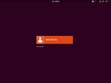 Default login screen of Ubuntu 17.10
