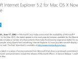 Microsoft announcing new Internet Explorer for Mac version