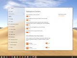 Toast notifications options in Windows 10