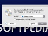 Burning CDs and DVDs in OS X