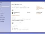 Family Safety settings in Windows 10
