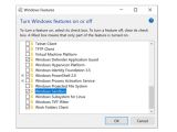 Enabling Windows Sandbox in Windows 10